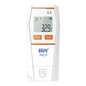  精創Tlog10醫藥專用溫濕度記錄儀 gsp認證 冷鏈高精度usb溫濕度計